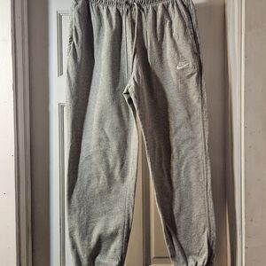 Nike Men's Gray Sweatpants Size M